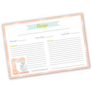 USDA Recipe Project
