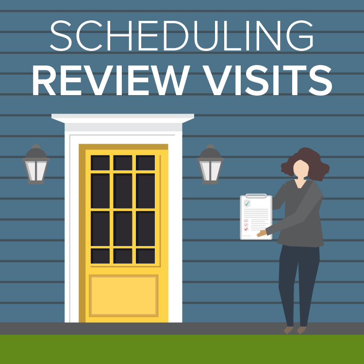 Scheduling Review Visits