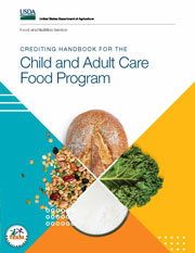 USDA Crediting Handbook for CACFP Cover