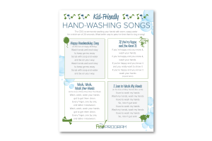 Hand-Washing Songs Poster