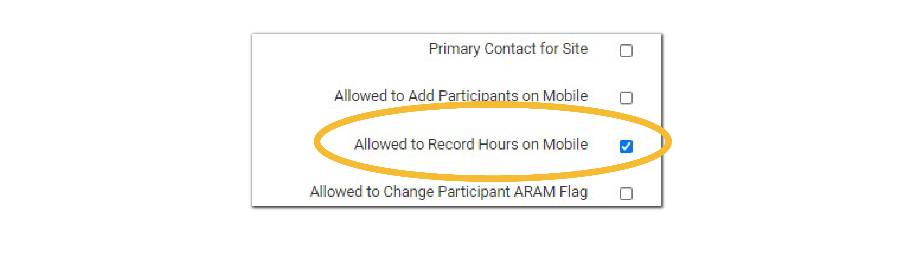 Allow Staff to Record their Hours in the Mobile App