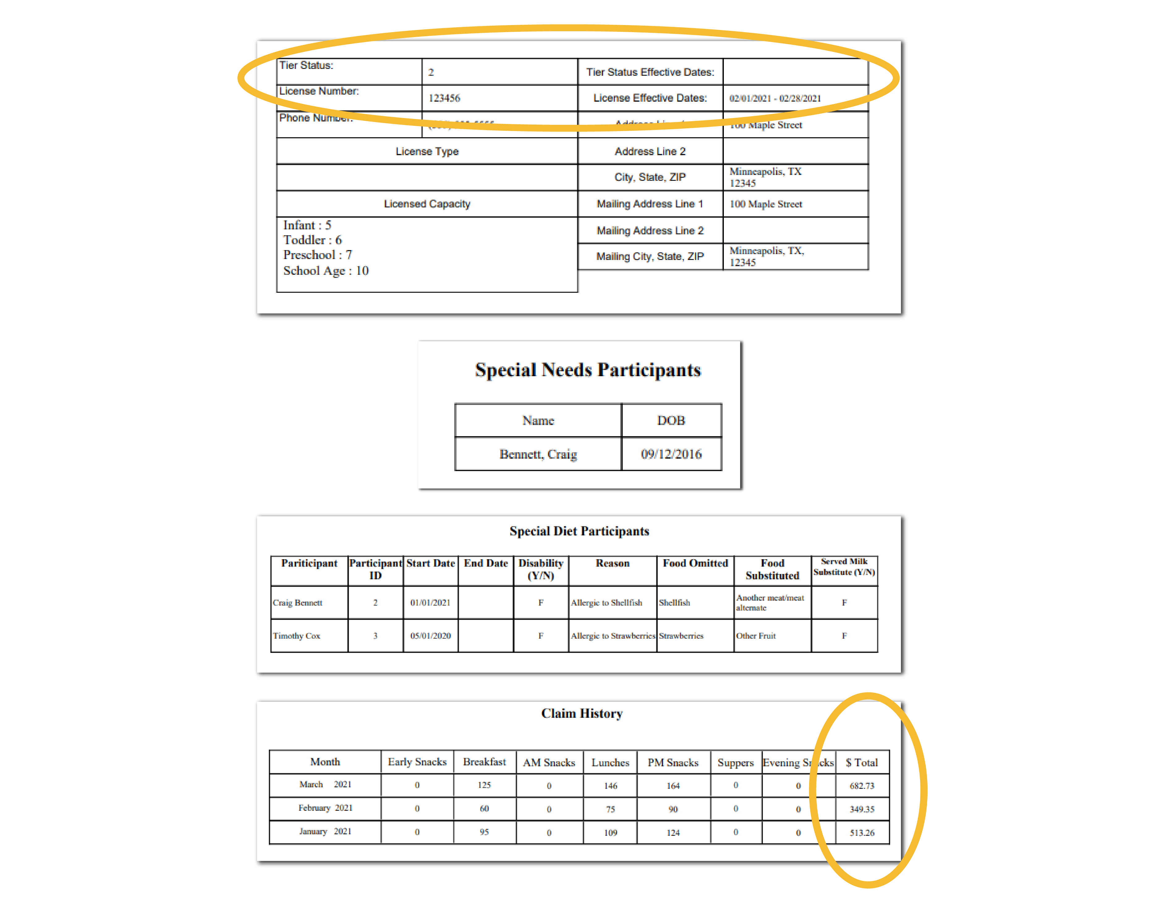 Site Summary Report