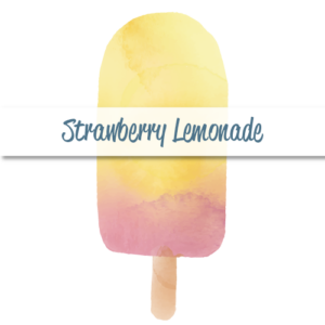 Strawberry Lemonade Popsicle