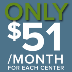 Monthly Pricing for Centers