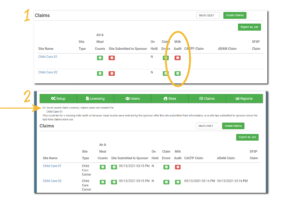 Sponsor Claims Page Alerts About Milk Audits