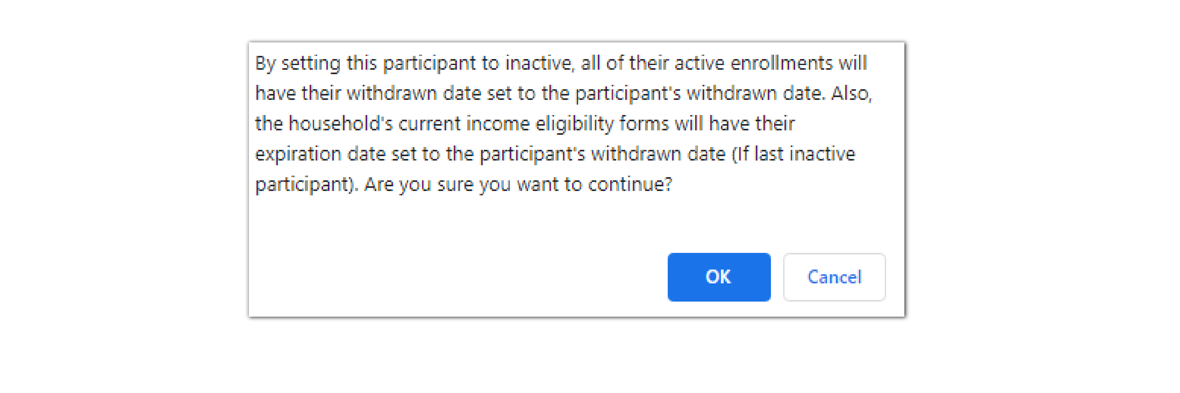 Auto-Expire Enrollment Forms if Withdrawn