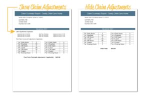 Updated Claim Summary Report