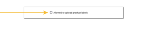 22.07.2 Software Release Upload Product Labels