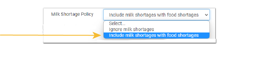 Milk Shortages