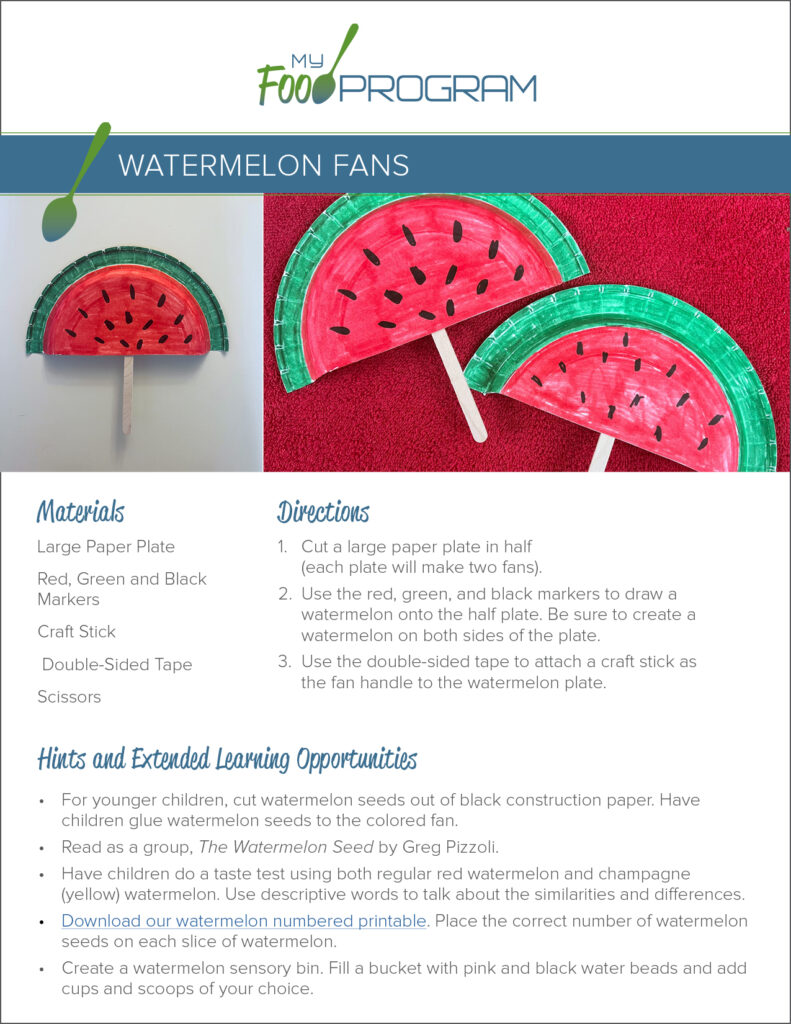 National Watermelon Day Watermelon Fans