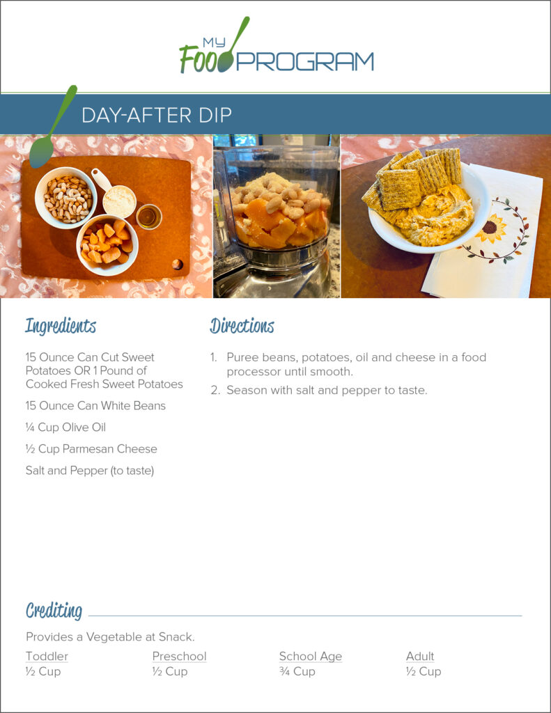 My Food Program Day-After Dip Recipe