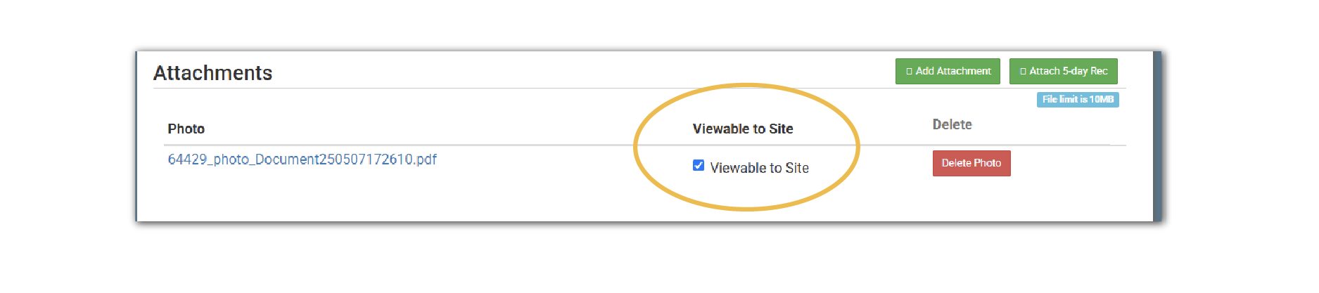 Upload Attachments Not Visible to Providers or Centers