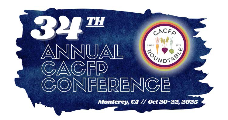 2025 Annual CACFP Conference Logo