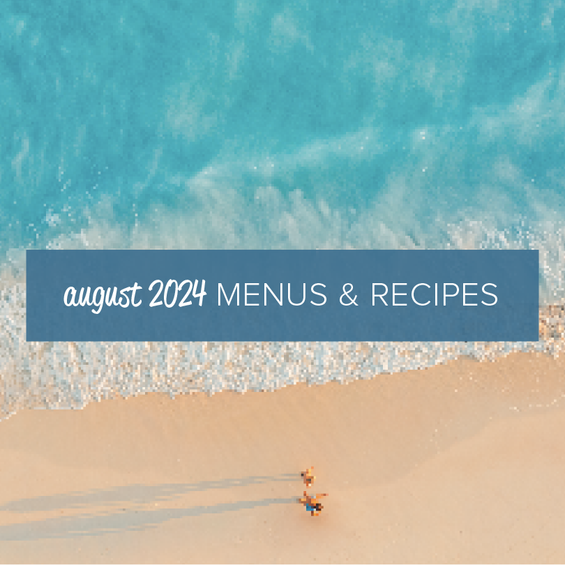 My Food Program August 2024 Menus & Recipes