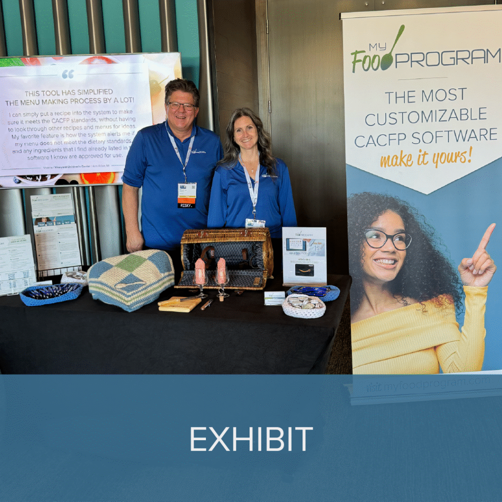 My Food Program Exhibitor Table