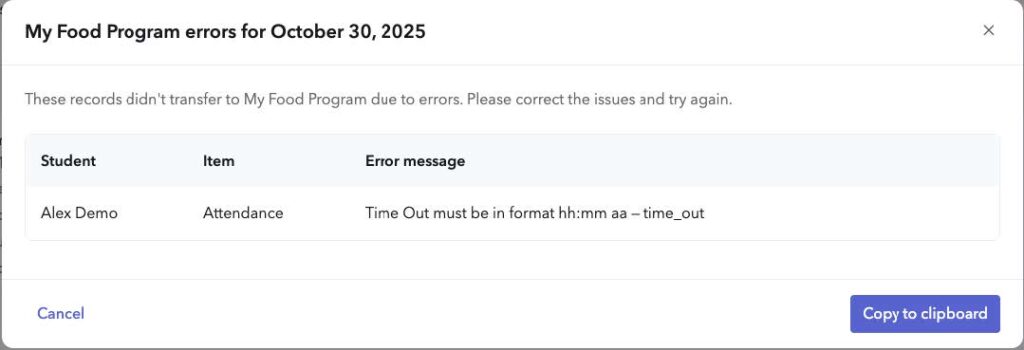 Brightwheel Integration Step 5