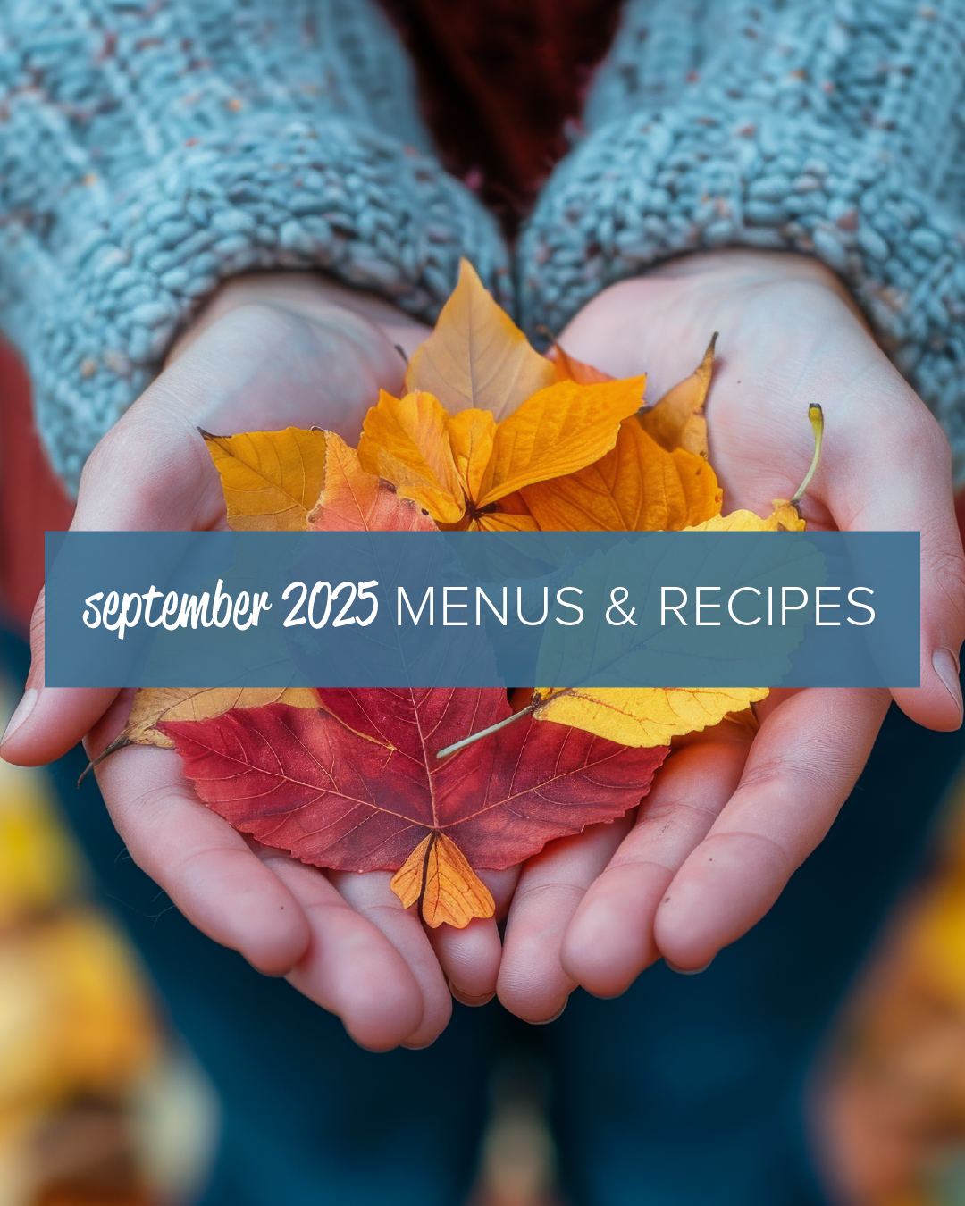 September 2025 Menus & Recipes Image