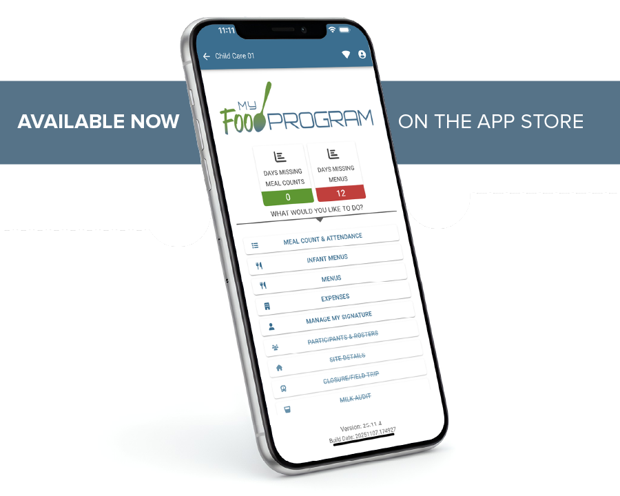 My Food Program+ App Store