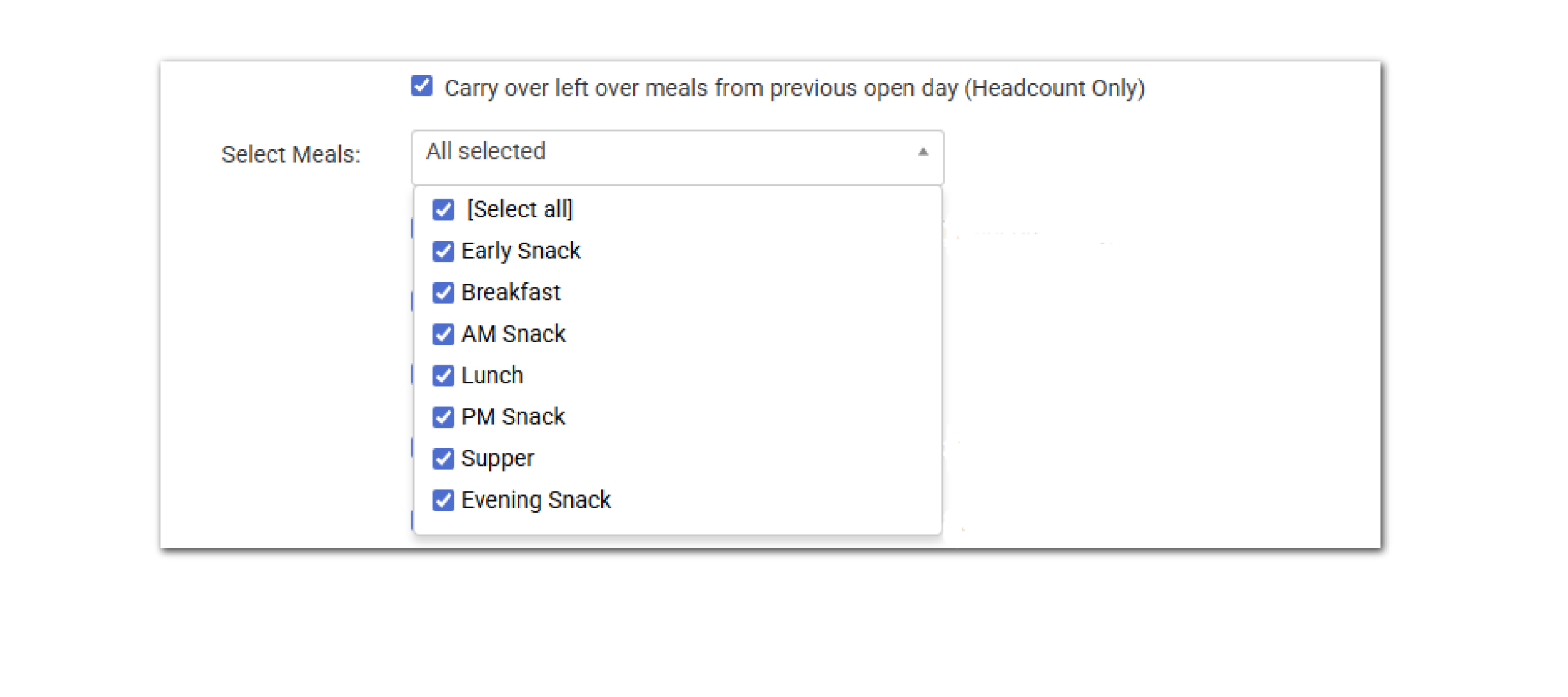 Meal Types for Leftover Meals