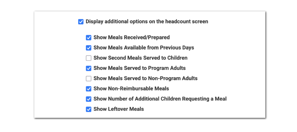 My Food Program Software Release 26041