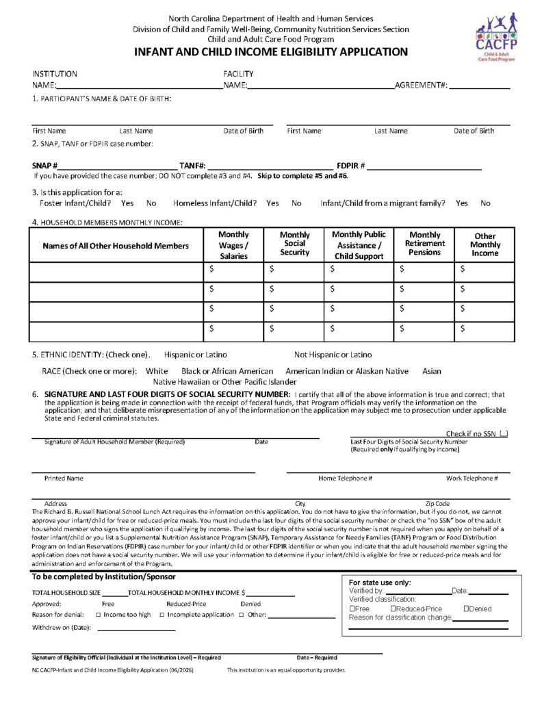 Income NC CCC
