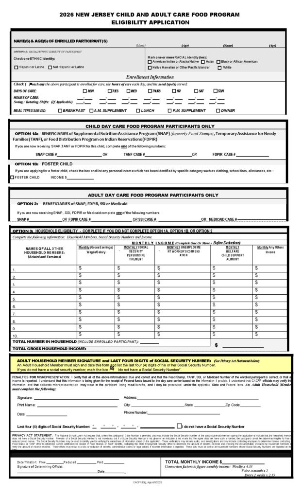 Income NJ CCC