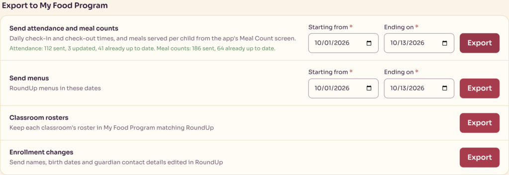 RoundUp ECE Integration Step 3